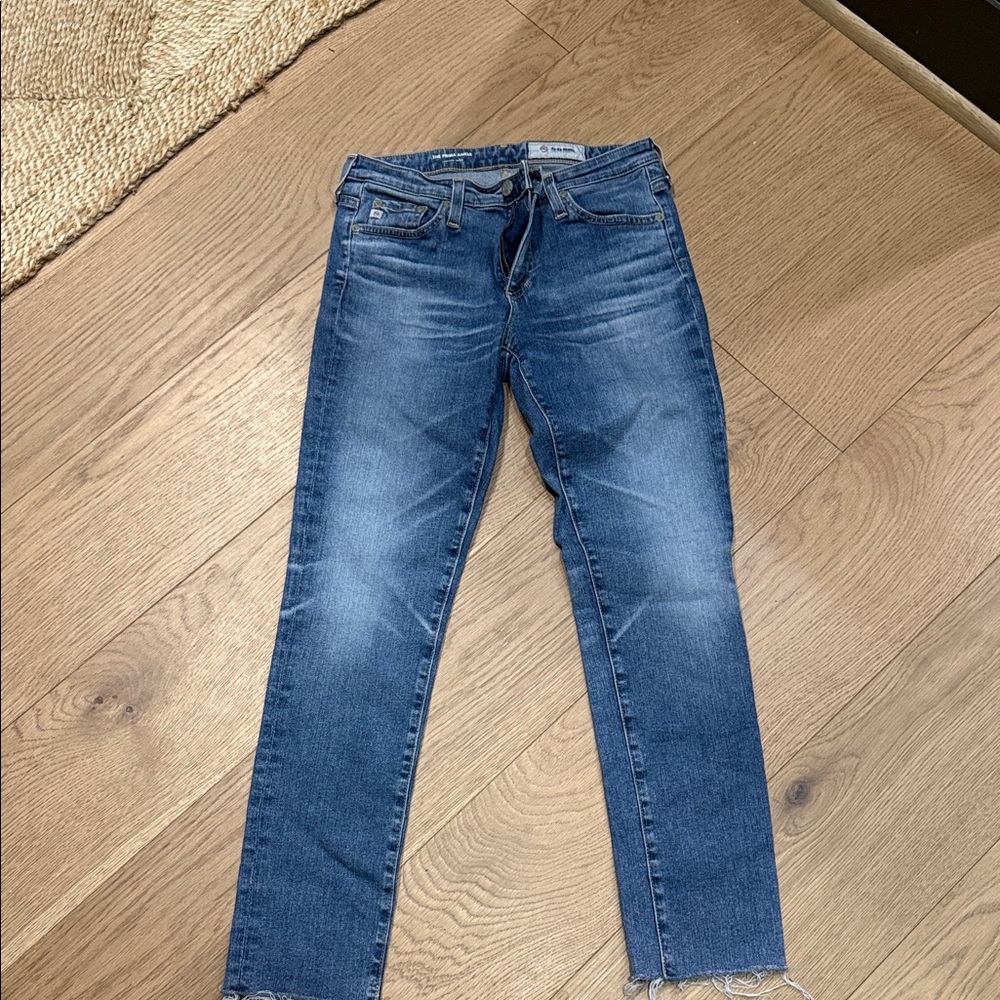 AG Adriano Goldschmied Dark Blue Skinny Jeans